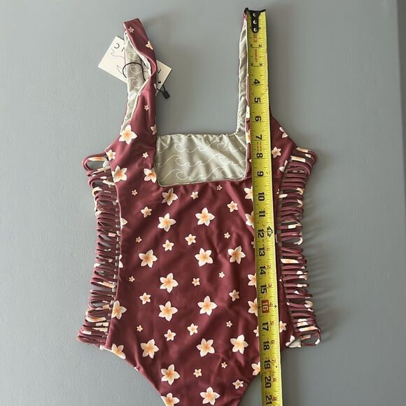 NWT Nirvanic PLUMERIA CLAY EZEL ONE PIECE Size XS - Picture 10 of 11